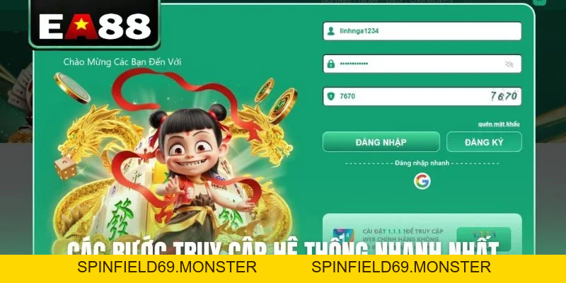 Hướng Dẫn Đăng Nhập EA88 Nhanh Chóng Và An Toàn - SPINFIELD69.MONSTER