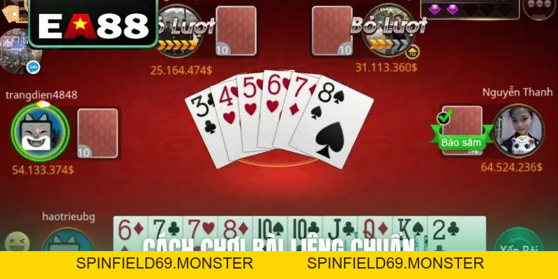 Cách Chơi Bài Liêng Chi Tiết - Dễ Hiểu Nhất Cho Người Mới - SPINFIELD69.MONSTER
