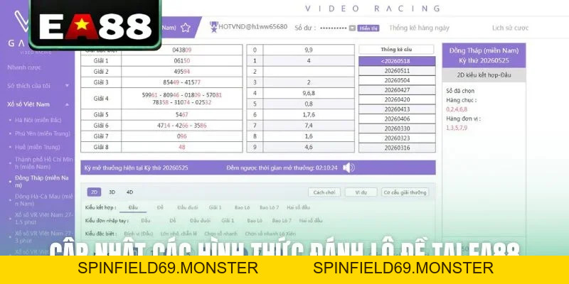 Xổ Số 3 Miền EA88 - Bí Kíp Bắt Trọn Cầu Đẹp Từ Cao Thủ - SPINFIELD69.MONSTER
