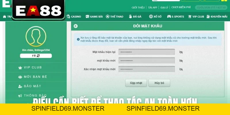 Hướng Dẫn Đăng Nhập EA88 Nhanh Chóng Và An Toàn - SPINFIELD69.MONSTER