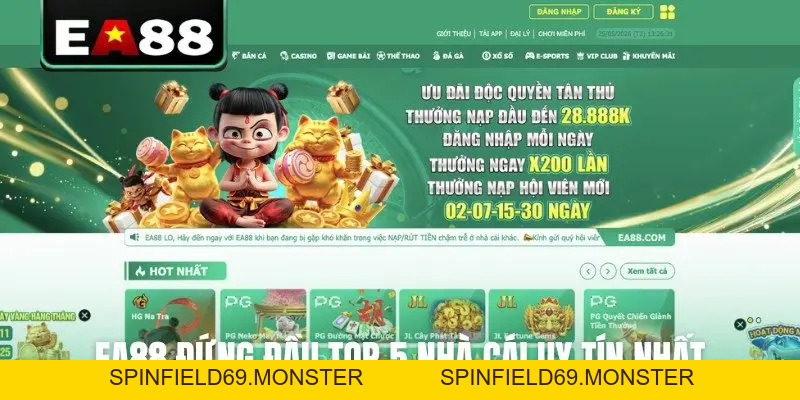 5 Nhà Cái Uy Tín Nhất - Thưởng Cực Khủng - Rút Tiền Nhanh - SPINFIELD69.MONSTER