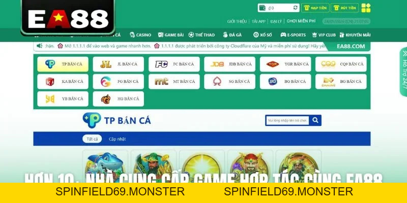 Bắn Cá EA88 - Chinh Phục Đại Dương Rinh Thưởng Cực Khủng - SPINFIELD69.MONSTER