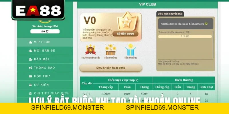 Hướng Dẫn Đăng Ký EA88 Chi Tiết Từ A Đến Z Cho Tân Binh - SPINFIELD69.MONSTER