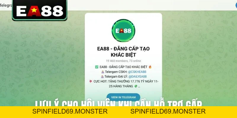 Hướng Dẫn Liên Hệ EA88 An Toàn - Hỗ Trợ Hội Viên 24/7 - SPINFIELD69.MONSTER