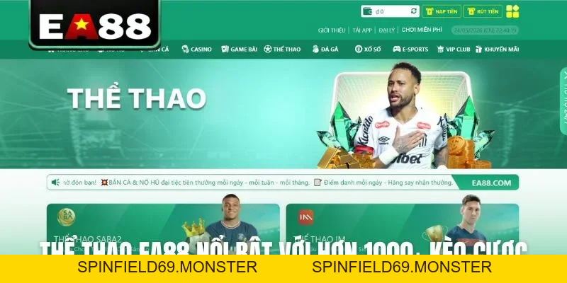 Thể Thao EA88: Sân Chơi Cá Độ Đẳng Cấp Và Chuyên Nghiệp - SPINFIELD69.MONSTER