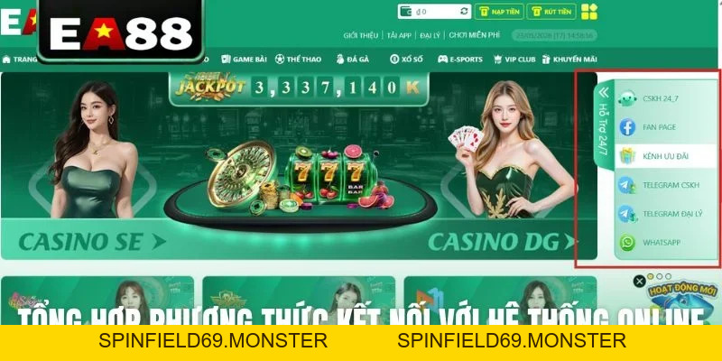 Hướng Dẫn Liên Hệ EA88 An Toàn - Hỗ Trợ Hội Viên 24/7 - SPINFIELD69.MONSTER