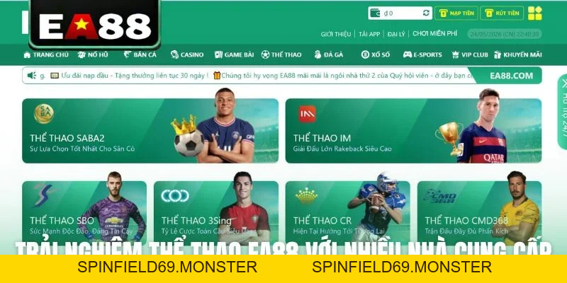 Thể Thao EA88: Sân Chơi Cá Độ Đẳng Cấp Và Chuyên Nghiệp - SPINFIELD69.MONSTER